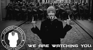 Anonymous revela las verdades ocultas de la policía italiana.