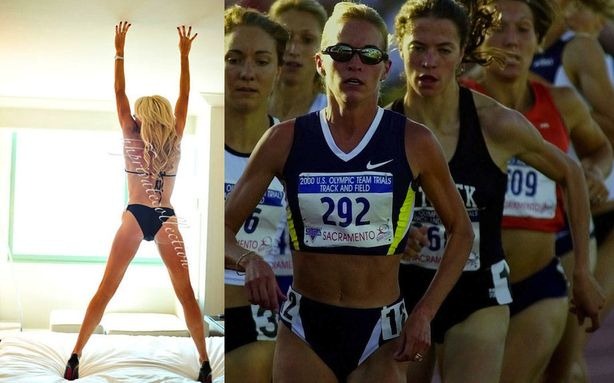 Suzy Hamilton Prostituta de lujo fotos de ex campeona olímpica ahora es Kelly: 600 EUROS por hora