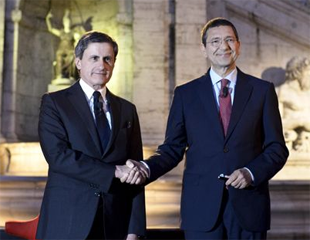 Elecciones Alcalde de Roma 2013. Alemanno y Marino sobre inmigración y ciudadanía