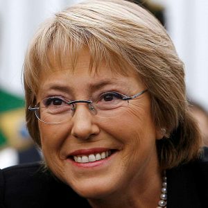 Presidenta de Chile: Michelle Bachelet
