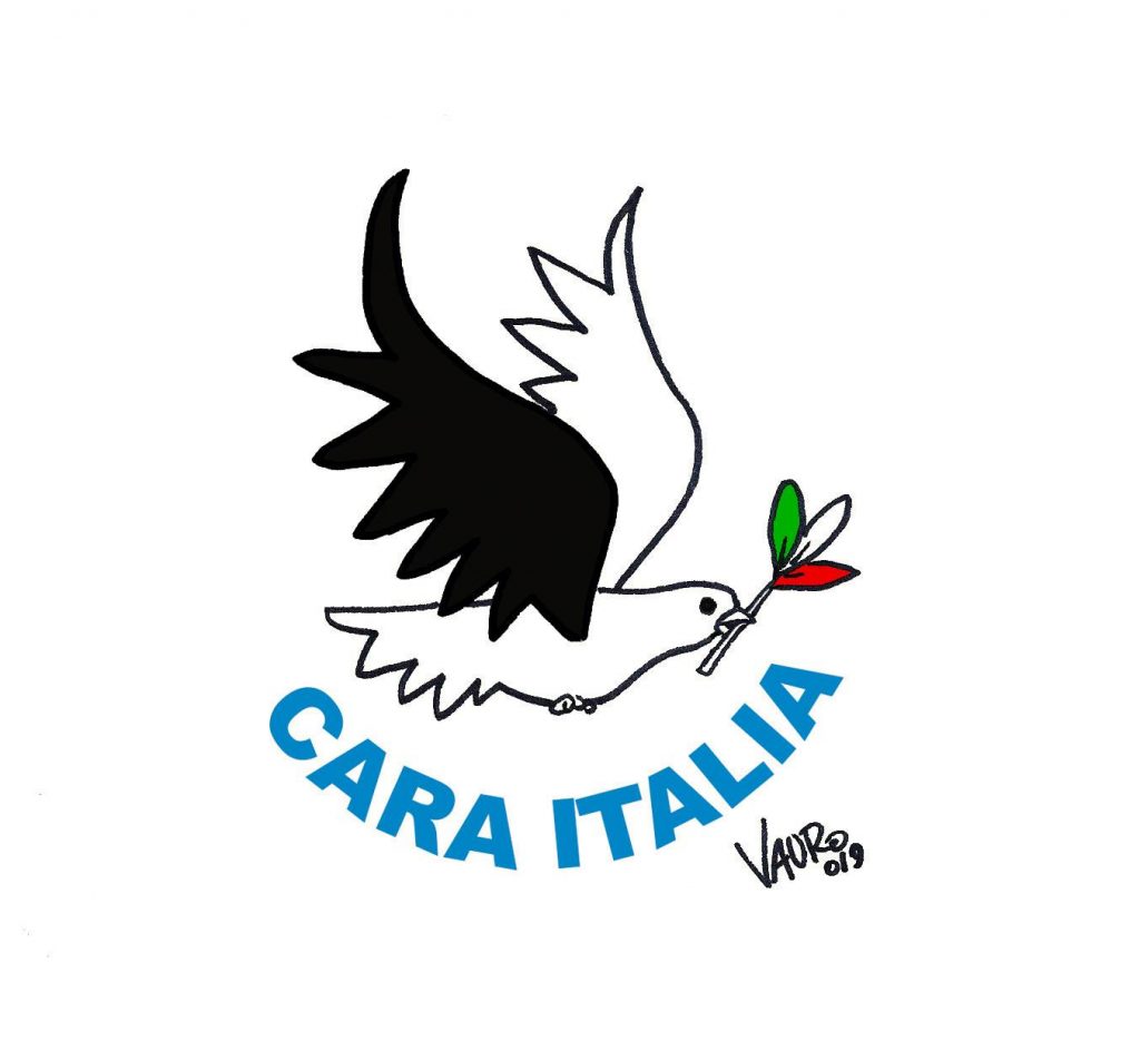 Logo Oficial Cara Italia creado por VAURO